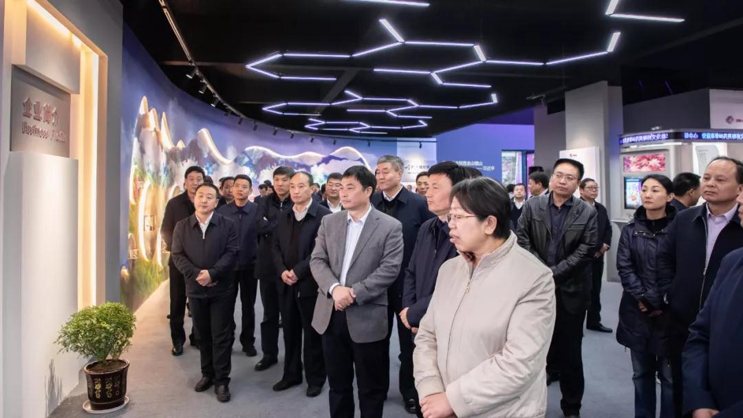 2019商洛市重大項目建設現場觀摩會走進三八婦樂功能食品生產基地