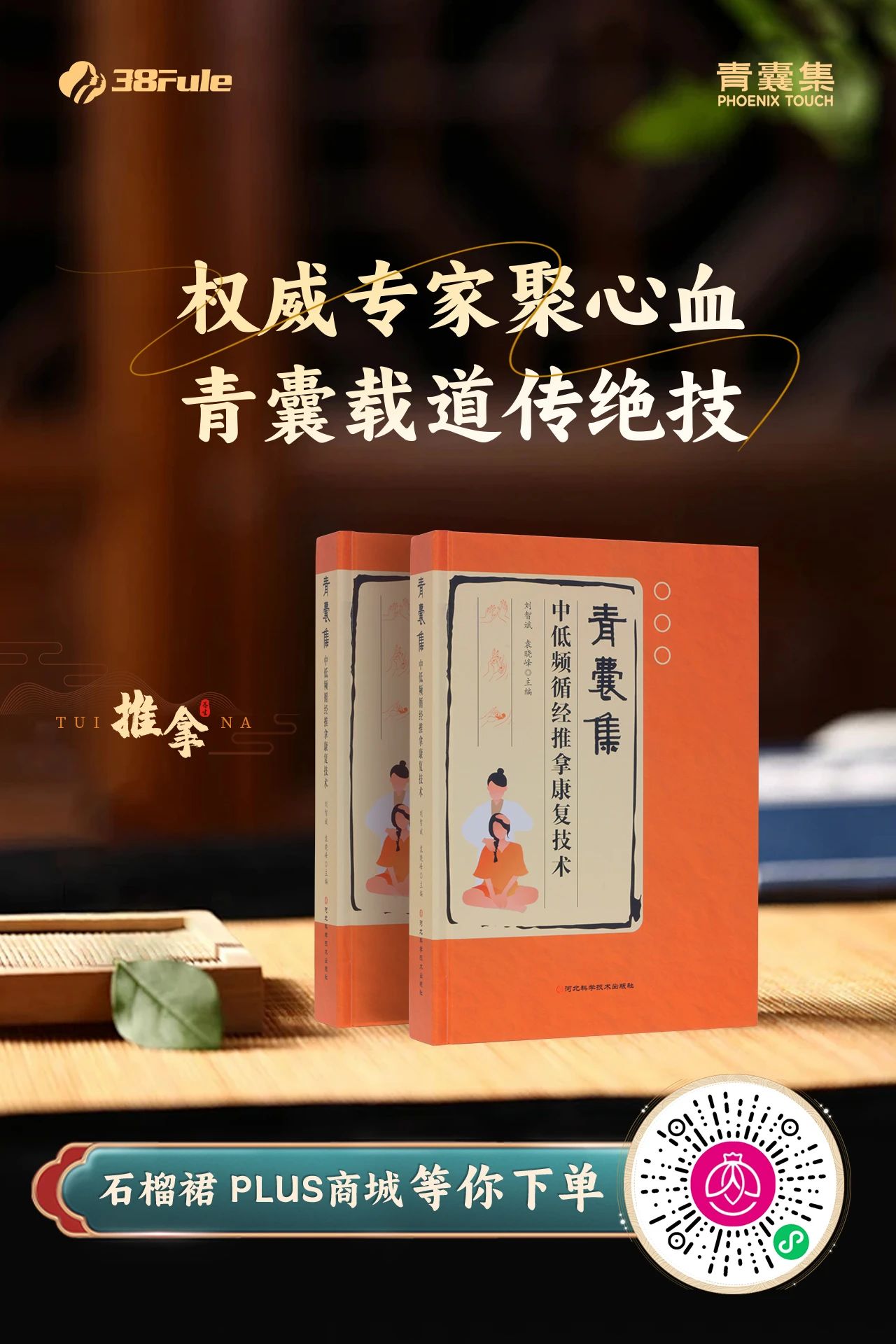 好書如寶藏！《青囊集中低頻循經(jīng)推拿康復技術》正在熱銷中～
